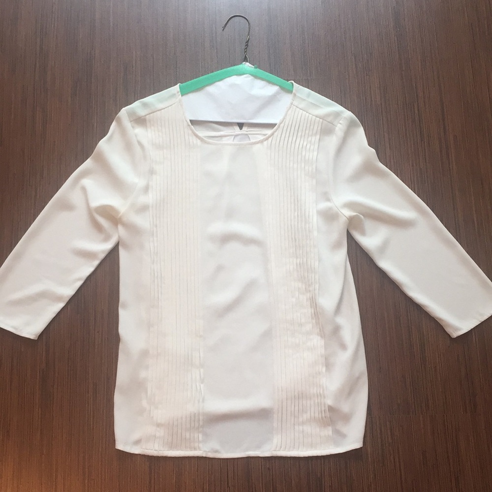 Off-white blouse
